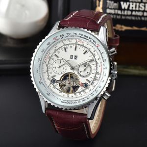 B21 Tourbillon designer watches men Breit watch Stainless Steel watchstrap Sapphire crystal glass mirror surface montre luxe top time designer watches for men