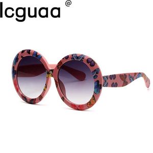 Óculos de sol Super tamanho unissex óculos de sol redondos para mulheres moda retro condução óculos de luxo mens marca designer verde preto UV400 Oculos J240202