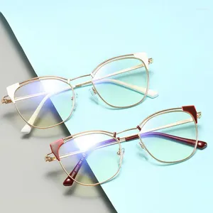 Sunglasses Frames Metal Frame Eyeglasses Full Rim Computer Anti-Blue Ray Optical Eyewear Selling Myopia Spectacles Men And Women Style