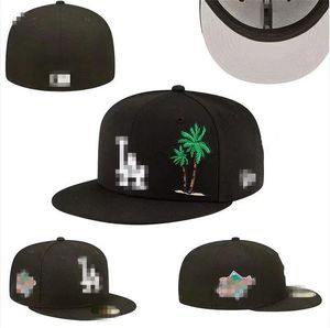 Caps de bola encaixados chapéus snapbacks chapéu de futebol ajustável Todos o logotipo do time de esportes esportivos ao ar livre bordados de algodão fechado Y-16