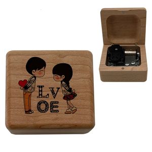 Mariage d'Amour Music Box Classic Music Theme Wind Up For Girlfriend Briamy Make Make Birthday Christmas Gift 240118
