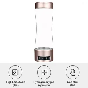 Wine Glasses Water Cup With Hydrogen Hydropures Bottle 3min Quick Electrolysis Metabolism Promoting For Office Loved