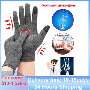 Велосипедные перчатки, 1 пара, компрессионный артрит, женский и мужской браслет для облегчения боли в суставах и артрите, браслет для терапии рук