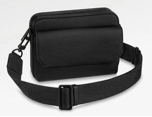 Luksusowe designerskie torby na ramię Man Fastline Torebki Messenger torebki skórzana torebka modowa klasyczny Crossbody Czarny portfel