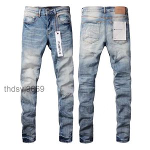 Mens Designer Ksubi Man Pants Rip Denim Biker Gray Paint Distress Stretch Motorcykel Ben Halloween Purple Jeans för 436GH UW9D