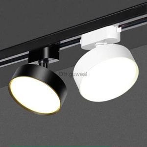 Spårlampor 25W LED-spårljus aluminium takskål spårbelysning Spot-skenan Spotlights ersätta halogenlampor AC85-265V YQ240124