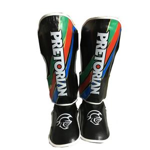 Pretorian grube boksowanie golenia MMA Pełna ochrona Muay Thai Kick Noge Warmers Shin Pads Taekwondo kostki 240124