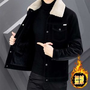 haolaiwu 2206モデルデザイナーP115豪華で厚いQSTAを持つ男性用のレザージャケット