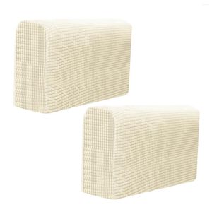 Capas de cadeira 2 unidades / pacote para casa para sofá poltrona stretchy slipcover braço tampa braço capa sala de estar reclinável protetor antiderrapante móveis