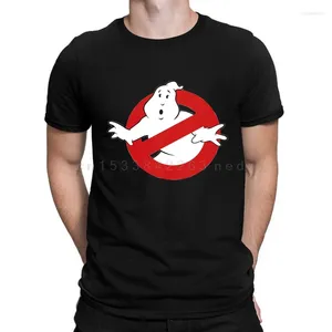 Magliette da uomo Ghostbusters Camicia Uomo Estate Moda Morbido cotone a maniche corte T-shirt Magliette maschili Girocollo bianco Top Tshirt