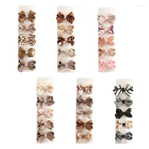Hair Accessories Butterfly Clips Hairpins For Toddler Girls Cute Deco Bowknot Pretty Hairpin Young Kids Baby Infant