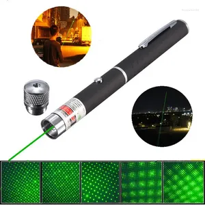 Flashlights Torches 532nm Powerful All Star Green Laser Pointer Pen With Starry Head Match Adjustable Clouds Sparkling Stars Lantern