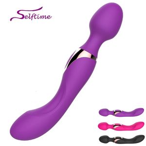 Leistungsstarke Vibratoren für Frauen Zauberstab Körpermassage AV Vibrator Sexspielzeug Für Frau Klitoris Stimulator Weibliche Erwachsene Sex Produkte 240126