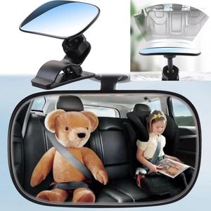 İç Aksesuarlar Araba Arka Koltuk Bebek View Mirror Universal Monitor Ayarlanabilir 360 Rotasyon Çocuk Otomatik