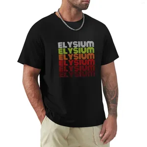 Erkek Polos Disko Elysium Vintage Classic T-Shirt Spor Hayranları Estetik Giysiler Tees Hızlı Kurucu Erkekler Tişörtleri