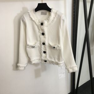 Trendy Tassel Sleeve Sweater Fashion Button Designer Jackets Luxury Soft Touch Knit Coat Personality Cardigan Sweaters