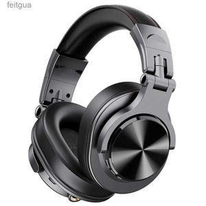 Mobiltelefonörlurar A70 headset Bluetooth hörlurar Hi-Res Audio Professional Studio Monitor DJ Hörlurar 3,5 mm 6