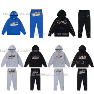 Trapstar Mens Tracksuits Tiger Head Trapstar Shooters Track Suit Towel Embroidery Womens Fleece Tracksuit Hoodies Pants Sets