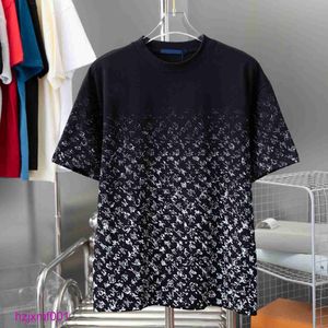 Ffym Mens Tshirts Designer t Shirts Gradient Letters Fashion Cotton Womens Tshirt Casual Loose High Quality Tees Short Sleeve Hip Hop Streetwear Luxury Ts