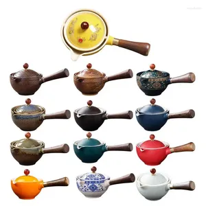 Teaware Sets Ceramic Teapot Chinese Gongfu Tea Pot 360 Rotation Maker Infuser Portable Single 160ml Supplies