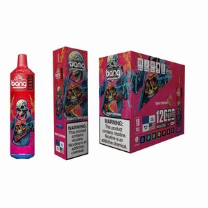 Produto 100% de qualidade E-cigarros descartáveis bang 12000baforadas 20ml 650mah tipo-c vs BANG KING 13000puffa vs breze 10000baforadas