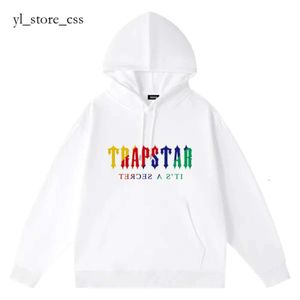 Trapstar Мужская дизайнерская брендовая спортивная одежда с принтом Trapstar Hoodie Мужские цвета Теплый комплект из двух предметов Свободная толстовка Брюки Беговая толстовка с капюшоном Man 3870