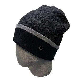 Chapéu de malha de caxemira de luxo designer gorro masculino inverno casual lã quente chapéu N-4