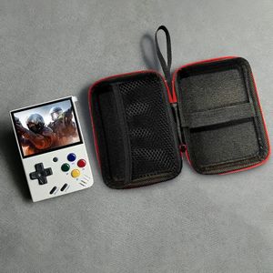 Eva Portable Waterproof Gaming Console Case är slitsträckt med en hängande rep lättvikt som är lämplig för Miyoo Mini Plus/Anbernic RG35XX 240202