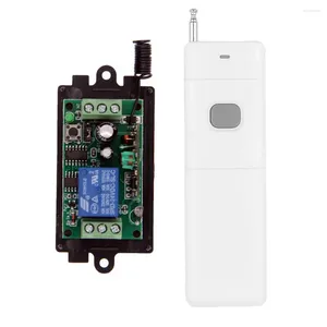 Smart Home Control 3000m lång räckvidd DC 9V 12V 24V 1 CH 1CH RF Wireless Remote LED Light Switch System 315/433 MHz Sändarmottagare