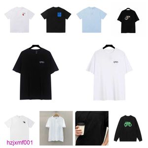 IIV3 HÄRS TSHIRTS DESIGNER TIDE T SHIRTS TOP BEST BREV TRINT KORT SLEEVE HIGH STREET LÖS ÖVERSIALLT CASUAL SHIRT BOMULLTOPS FÖR MÄN KVINNA Sweatshirt H