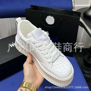 designer shoes chaneles sneaker Little Panda Board Shoes Biscuit Shoes Womens Thick Sole Matsutake Soles Elevated Sports Casual Shoes R4W1