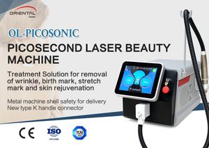 Máquina fracionária profissional da beleza da máquina do laser do nd yag 755nm 532nm 1064nm removedor do pigmento do tatoo para o salão de beleza