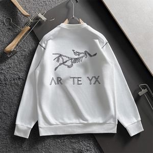 Women's hoodie designer round neck hoodie top spring pure cotton loose casual clothing letter dinosaur pattern print