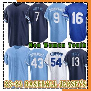 Baseball 16 Bo Jackson Jersey 5 George Brett Royals Salvador Perez Brady Cantor Hunter Renfroe Kansas City Nelson Velazquez Kyle Isbel Drew Waters