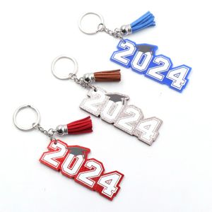 10PC new product CN 2024 graduate acrylic keychain 240125