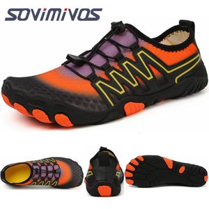 Unisex simning vattenskor män barfota utomhus strand sandaler uppströms aqua skor plus storlek nonslip flod havs dykning sneakers 240129