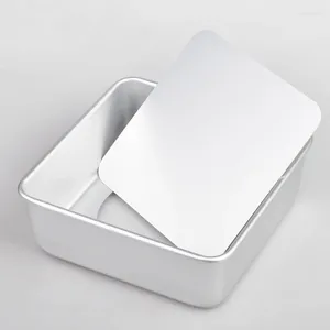 Baking Moulds 6/8/10 Inch Removable Bottom Square Cake Pan Non-Stick Tray Pie Pizza Bread Mold Dishes Bakeware Tools