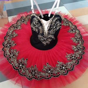 Stage Wear Ballet Dress Feminino Tutu Lace Performance Trajes Swan Lake Dance