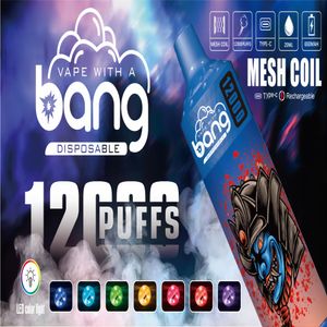 Cigarros eletrônicosBANG até 12.000 PUFFS 650mah 20ml Concessões de preços, preços de fábrica, uma variedade de sabores, bem-vindo ao gosto