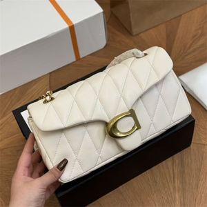 Små kuddexpanser Designer Bag Cross Body Quilted Tabby Diamond Grid Luxury Handväskor Utsökta sömmar axelväskor Kvinnkläder Tillbehör XB129