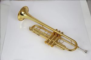 Труба TR190S Gold Trumpet Духовой инструмент Производство латуней Classic 00