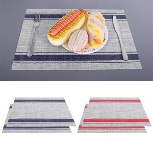 Paspaslar 2pcs masa bardak altlıkları pad kupalar için stantlar, kayma anti içecek yalıtımlı placemats mutfak mobilyaları doily267a