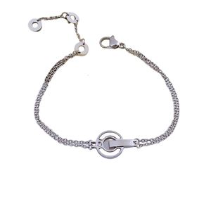 Bulgarilies Bracciale Designer Lusso Moda Donna Qualità originale V Placcato in oro Nuovo Bracciale con moneta Rame Torta rotonda La rosa unica non cadrà