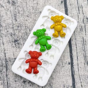 Baking Moulds Bear Silicone Sugarcraft Mold Resin Tools Cupcake Mould Fondant Cake Decorating