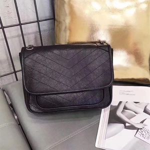 2019 Modne kobiety łańcuchowe torby na ramiona żeńska torba posłańca kobiety crossbody bardzo dobrej jakości duży rozmiar 2290W