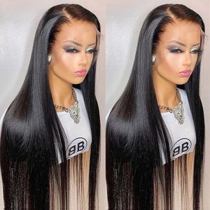 عالي quanlity yaki kinky مستقيم wig 13x4 البرازيلية البرازيلية الكاملة الدانتيل الجبهة الابتد