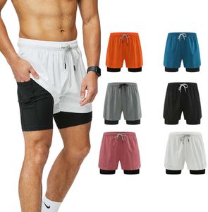 LL Yoga Man Pants Designer Gym Sports Shorts 4XL Large Double Layer Innenfutter mit Taschen Quick-Dry Running Casual Herren Basketball Short 88