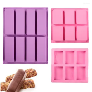 Baking Moulds Soap Mold Silicone For Pastry Donuts Pan Chocolate Cake Bakery Accessories Candy Bar Energy Candies And Sweets Molds