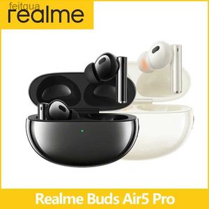 Наушники для сотового телефона Realme Buds Air 5 Pro, наушники с активным шумоподавлением 50 дБ, Bluetooth 5.3, беспроводные наушники, HiFi-гарнитура YQ240202