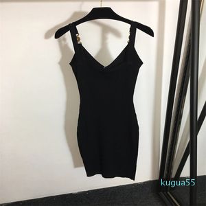 Runway Dress Spring Summer Dress Brand Same Style Empire Sleeveless Spaghetti Strap Black Flora Print Fashion High Quality